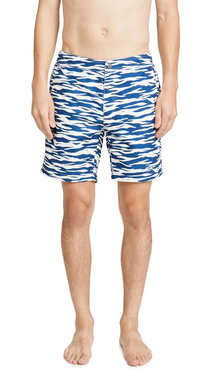 Onia Calder 7 5 Printed Swim Trunks