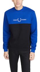 Fred Perry Block Graphic Sweatshirt