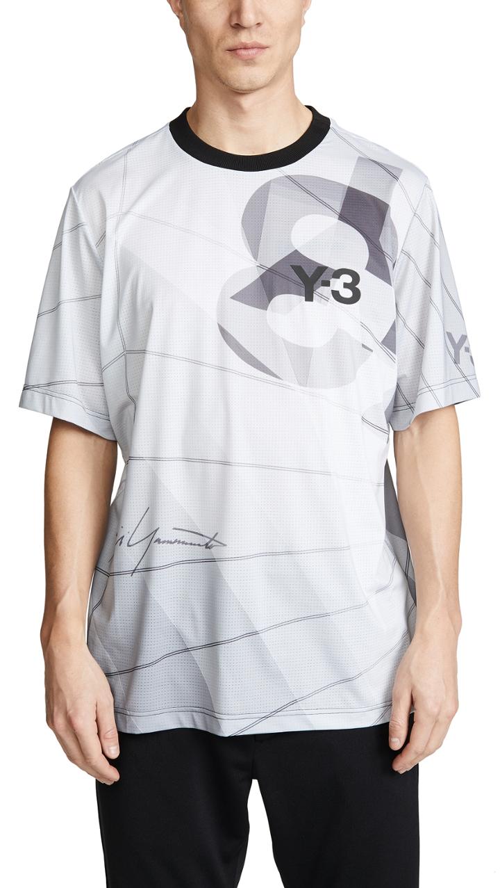 Y 3 M Aop Football Shirt