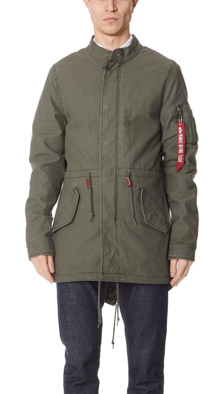 Alpha Industries Recruit Fishtail Parka