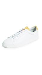 Zespa Zsp 4 Apla White Leather Sneakers