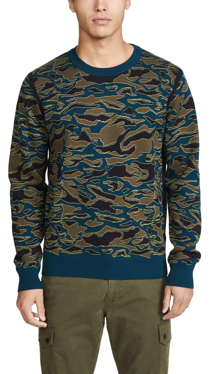 Ps Paul Smith Men S Crew Neck Pullover