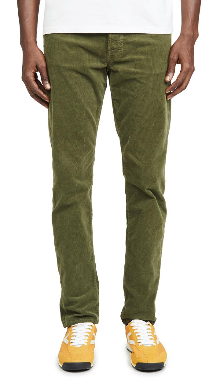 Mother The Chaser Corduroy Pants In Against The Grain