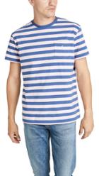 Polo Ralph Lauren Short Sleeve Striped Pocket Tee
