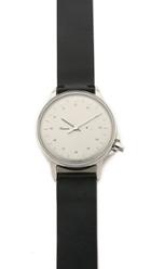 Miansai M12 Stainless On Leather Watch