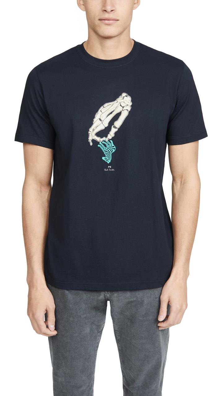 Ps Paul Smith Reg Fit Tee With Hand