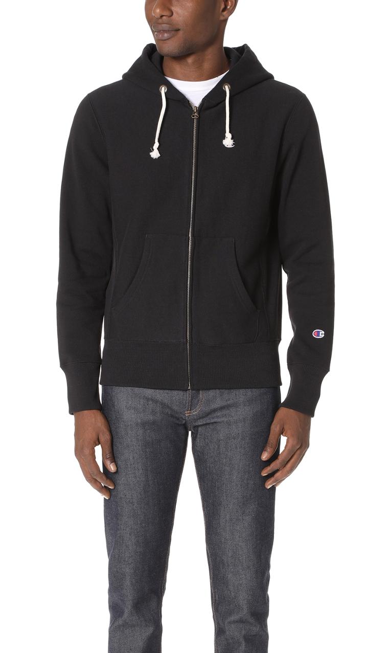 Champion Premium Reverse Weave Zip Hooded Sweatshirt