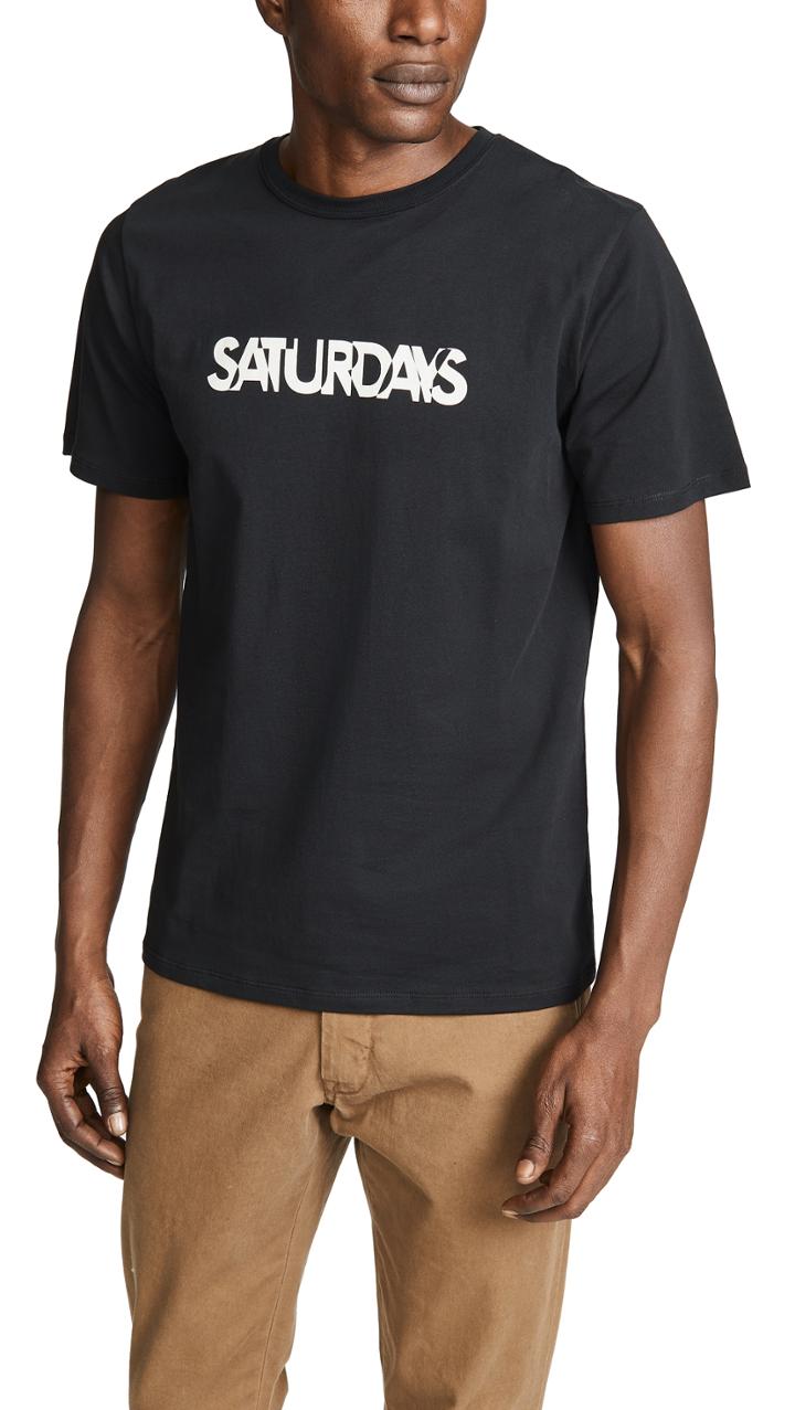 Saturdays Nyc Saturdays Short Sleeve Tee