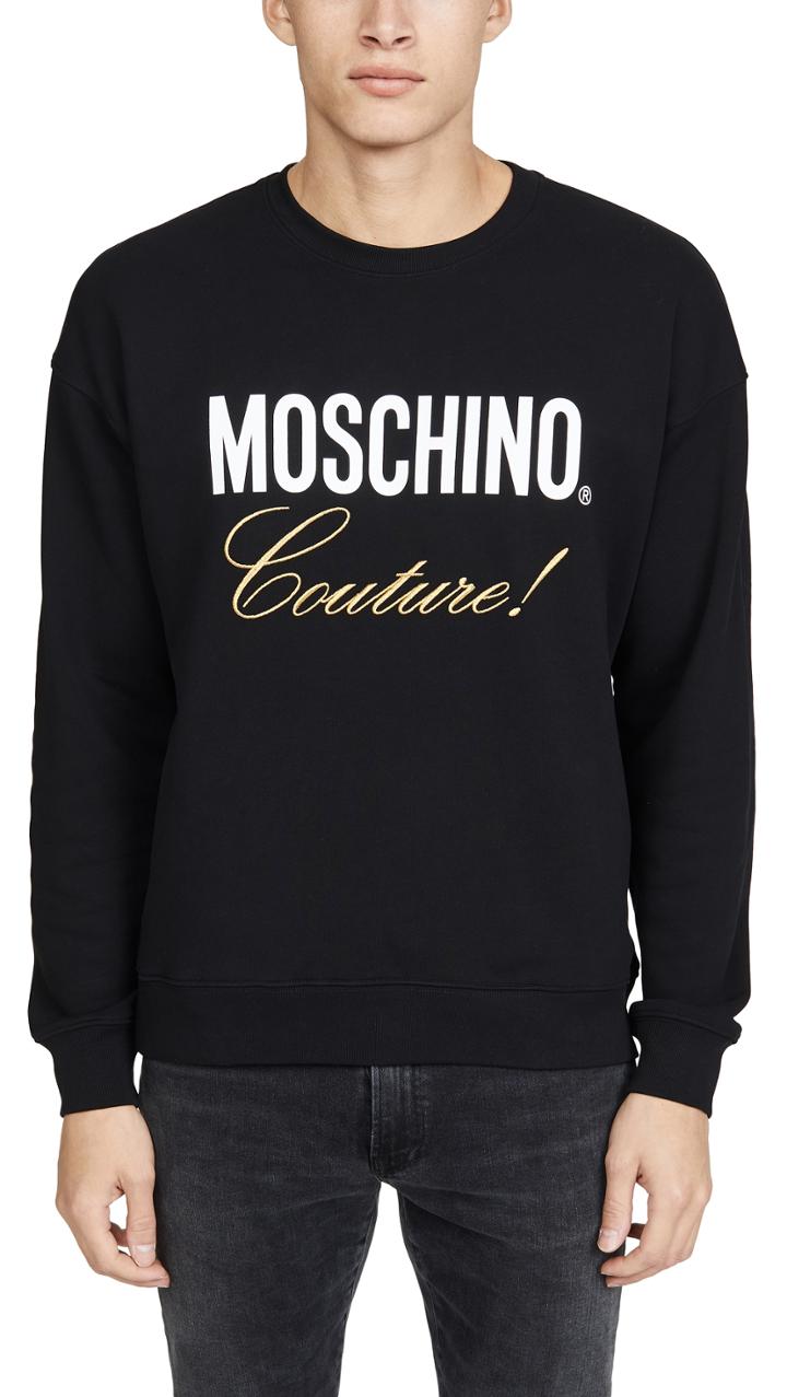 Moschino Couture Crew Neck Sweatshirt