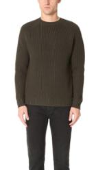 Steven Alan Raglan Heavy Crew Neck Sweater