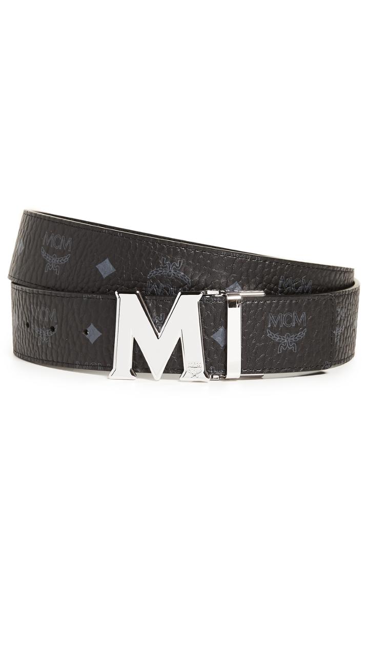 Mcm M Buckle Reversible Belt