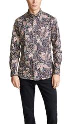 Gitman Vintage Paisley Blues Bd Shirt