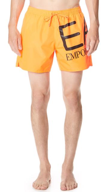 Ea7 By Emporio Armani Big Logo Swim Trunks