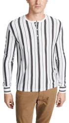 A P C Long Sleeve Striped Tee