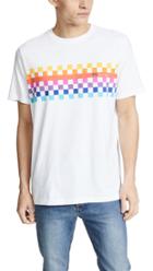 Ps By Paul Smith Checker Print Tee
