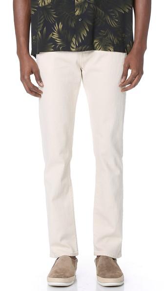 Vince Drop Rise 5 Pocket Jeans