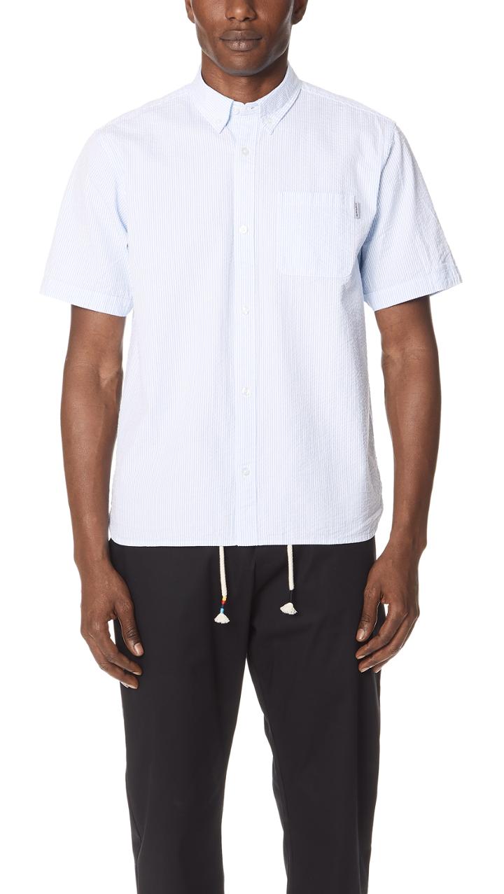 Carhartt Wip Short Sleeve Seersucker Shirt