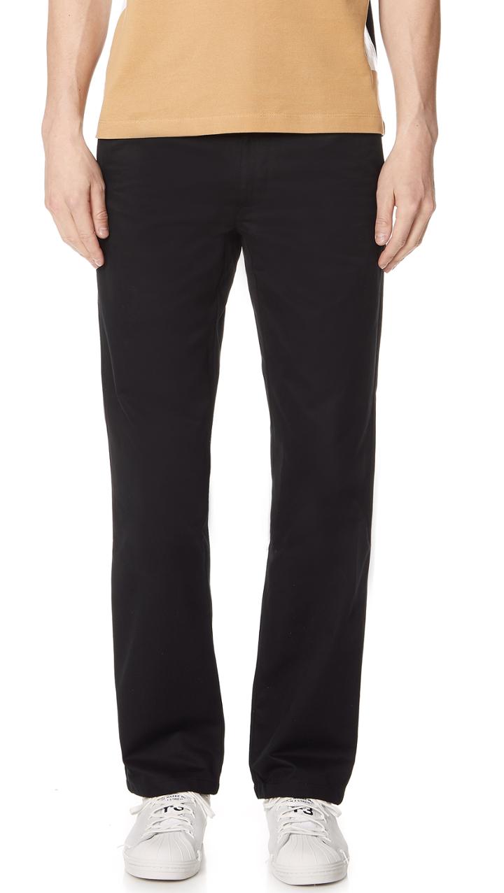 Fred Perry By Raf Simons Tape Detail Trousers