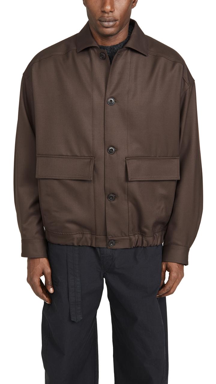 Lemaire Oversized Wool Jacket