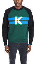 Kenzo Cotton Viscose Graphic Sweater