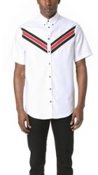 Dsquared2 Short Sleeve Chevron Shirt