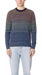 Ps By Paul Smith Long Sleeve Stripe Top