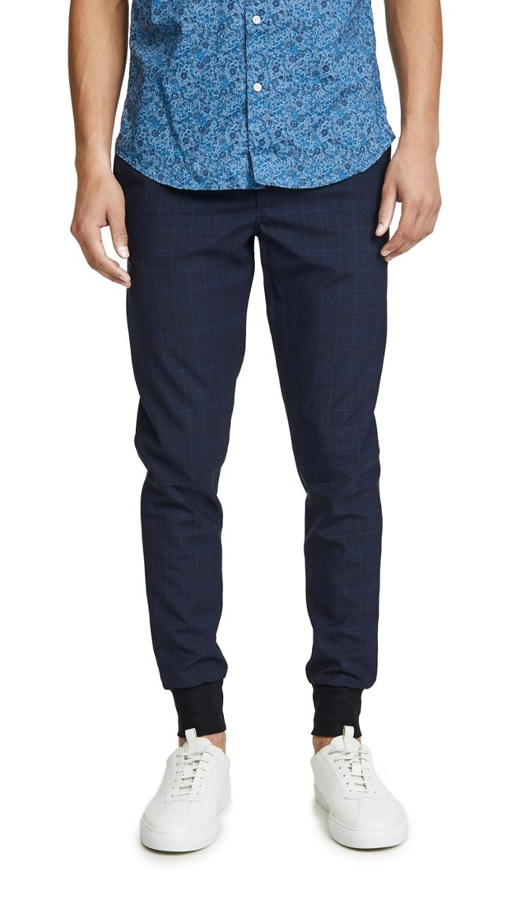 Ps Paul Smith Jogger Pants In Windowpane