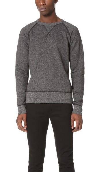 Velva Sheen Raglan Crew Neck Sweatshirt