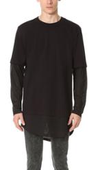 Cheap Monday Fake Mesh Long Sleeve Tee