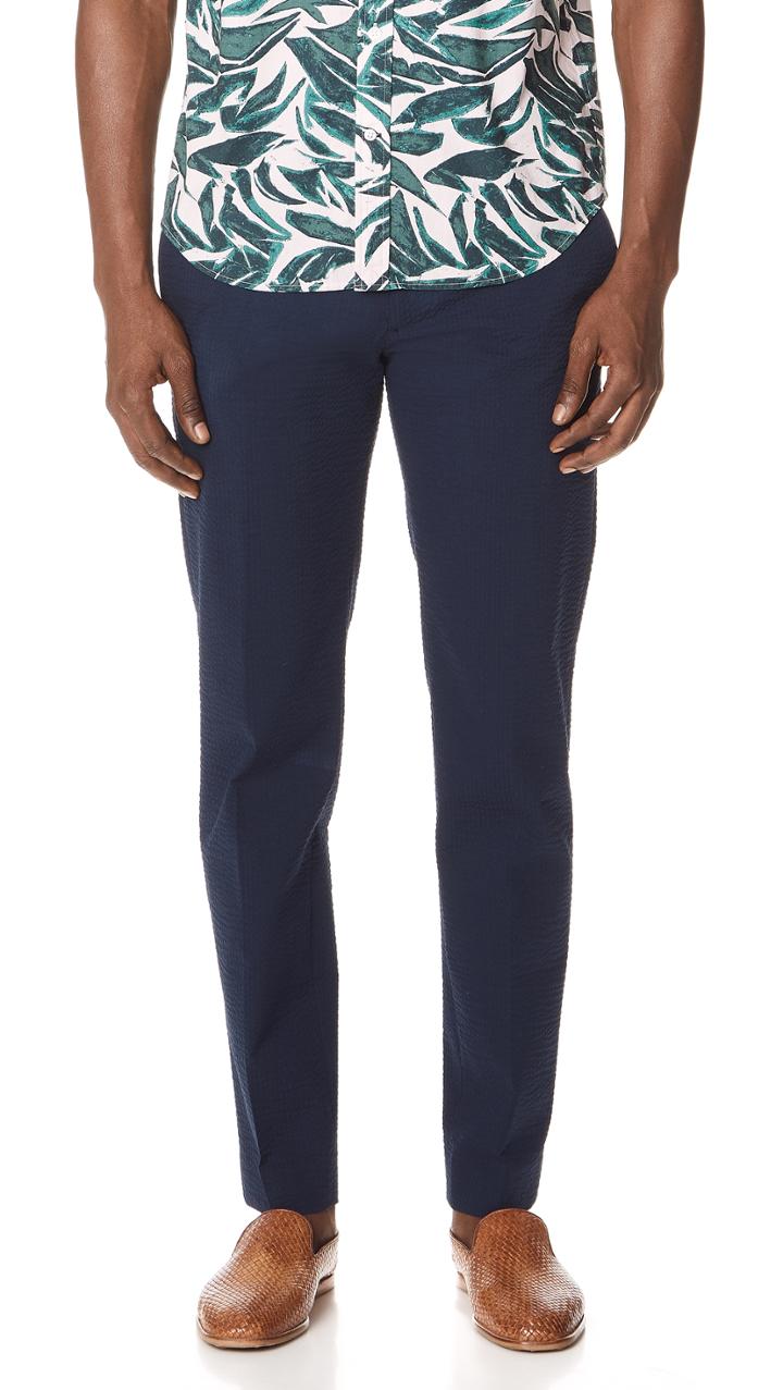 Club Monaco Sutton Seersucker Trousers
