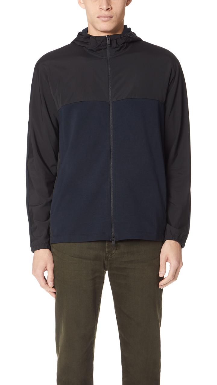 Theory Caliber Combo Tech Hoodie
