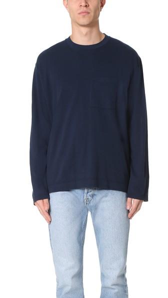 Our Legacy Army Jersey Box Long Sleeve Tee