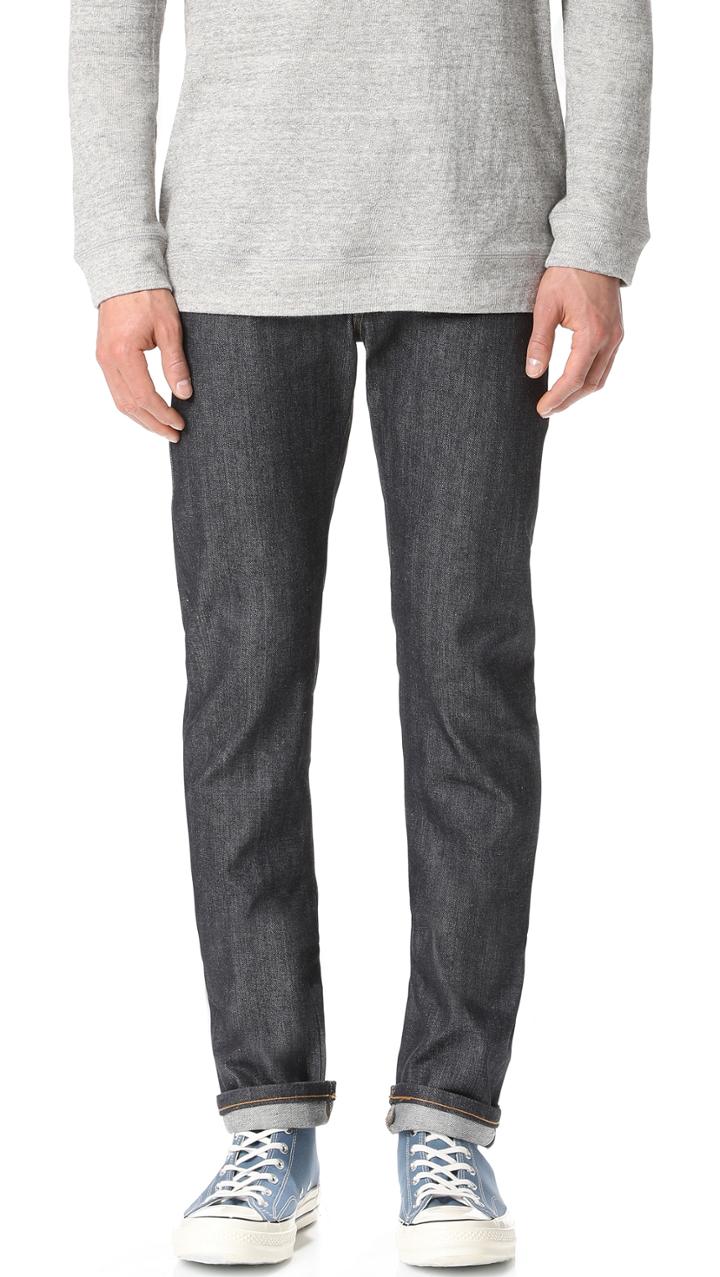 Naked Famous Left Hand Selvedge Skinny Jeans