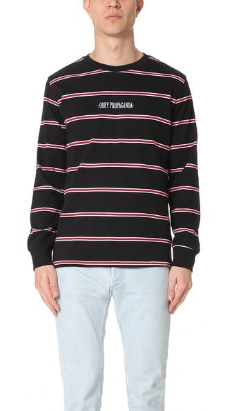 Obey Edgeware Long Sleeve Tee