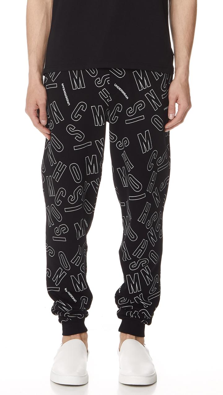 Moschino Print Sweatpants