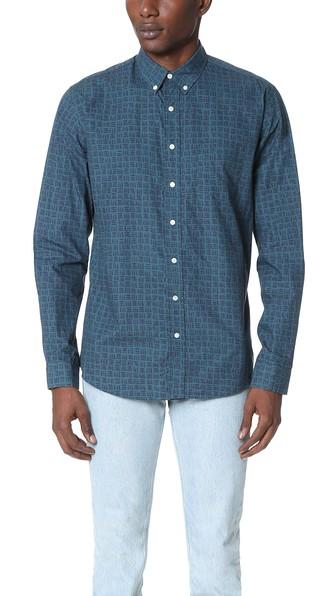 Schnayderman S Leisure Medium Marker Print Shirt