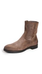 To Boot New York Cardiff Suede Side Zip Boots