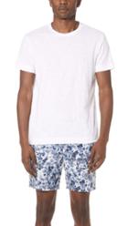 Club Monaco Short Sleeve Slub Tee