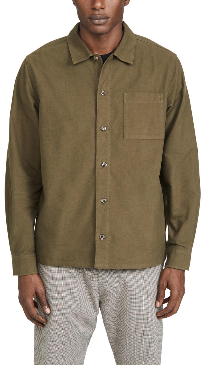 Saturdays Nyc Alessandro Long Sleeve Shirt