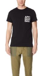 A P C Bam Bam Short Sleeve Tee