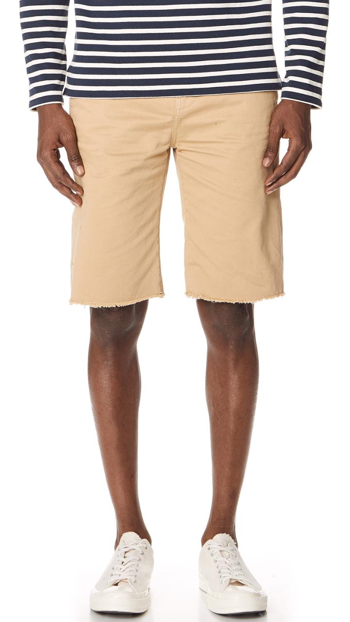 Frame Raw Hem Shorts
