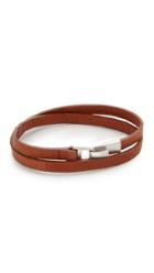 Miansai Moore Leather Wrap Bracelet
