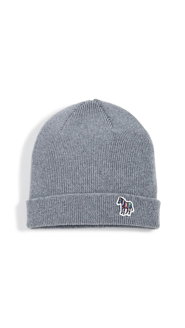 Ps Paul Smith Zebra Patch Beanie