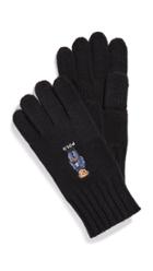 Polo Ralph Lauren Jean Jacket Sweater Bear Gloves