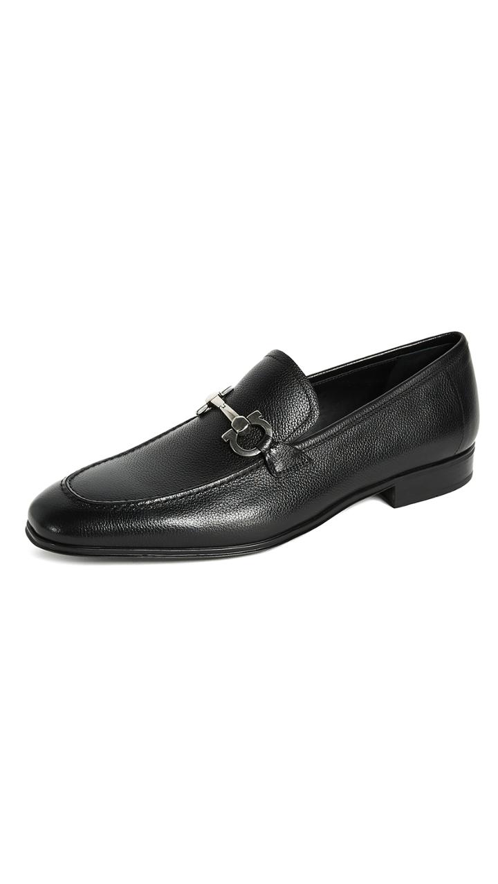 Salvatore Ferragamo Flori Bit Loafers