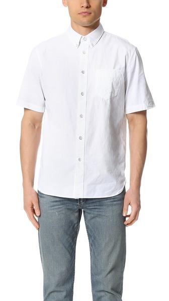 Rag Bone Standard Issue Short Sleeve Standard Issue Shirt