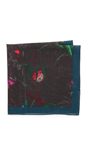 Paul Smith Cockatoo Pocket Square