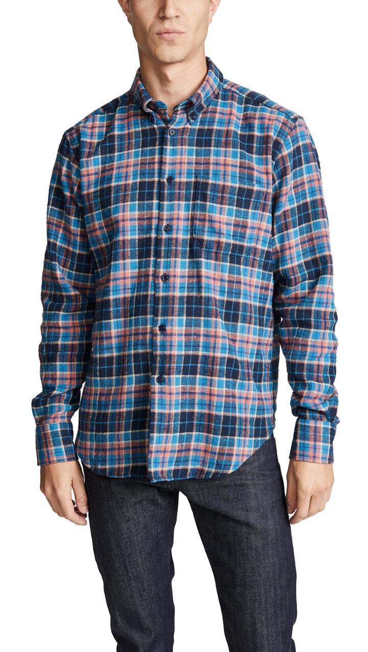 Naked Famous Nep Check Easy Shirt