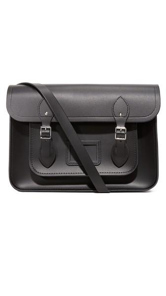 Cambridge Satchel 14 Classic Satchel With Magnetic Closure