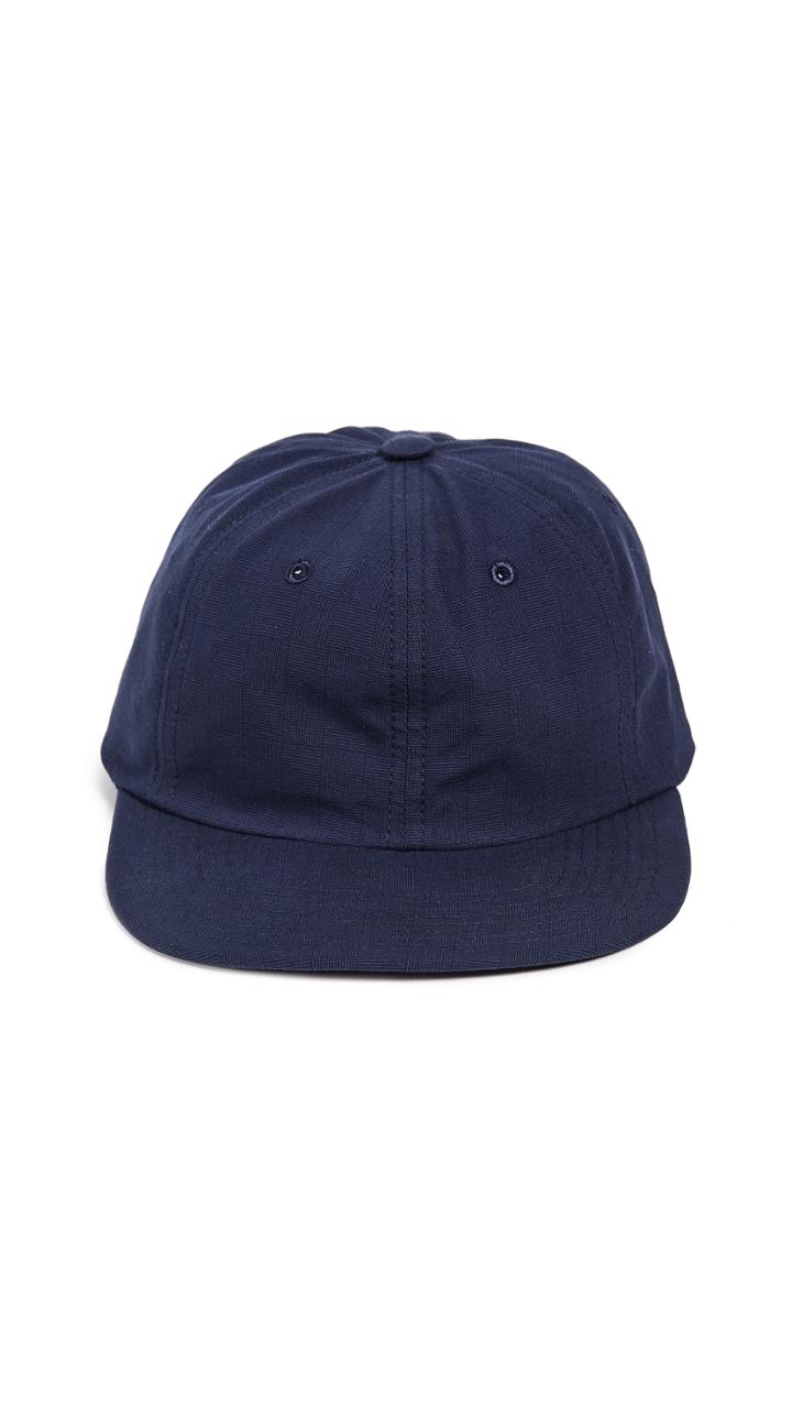 Maison Kitsune Kissing Foxes Baseball Cap